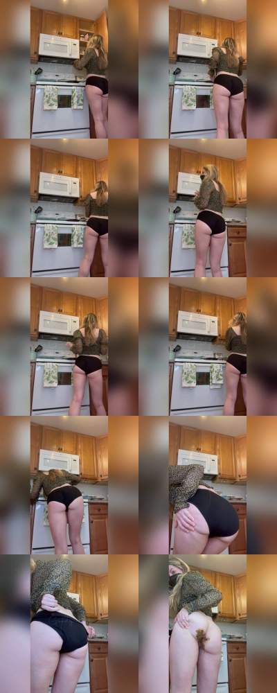 Sophia_Sprinkle starring in Desperate Kitchen Panty Poop (First Vid!) - ScatShop (FullHD 1080p / Scat)
