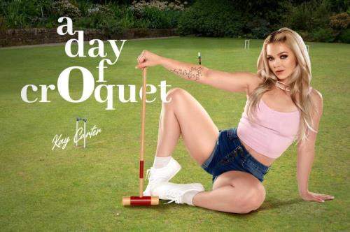 Kay Carter starring in A Day Of Croquet - BaDoinkVR (UltraHD 2K 2048p / 3D / VR)