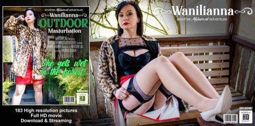 Wanilianna (45) starring in MILF Wanilianna is getting wet in the woods - Mature.nl (HD 1060p)