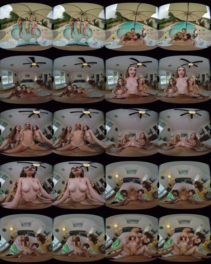 Khloe Kapri, Penelope Kay, Sera Ryder starring in Summer Vacation 16 - NaughtyAmericaVR (UltraHD 4K 3072p / 3D / VR)