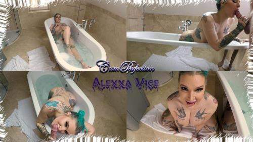 Alexxa Vice starring in Bathtime Facial - CumPerfection (FullHD 1080p)