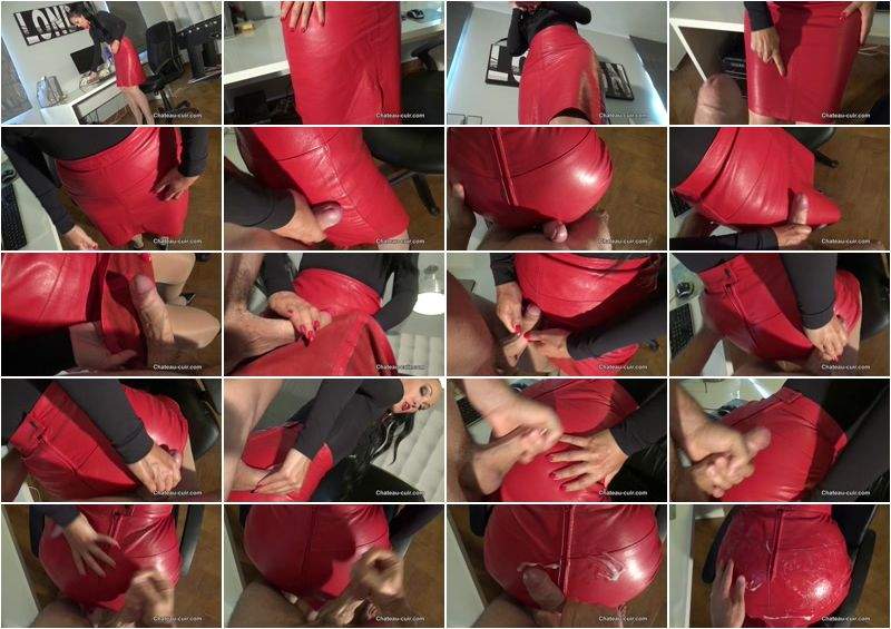 Fetish Liza starring in Leather Shine Service - KinkyLeatherClips (HD 720p)