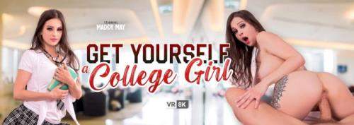 Maddy May starring in Get Yourself a College Girl - VRBangers (UltraHD 2K 1920p / 3D / VR)