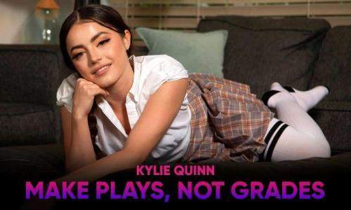 Kylie Quinn starring in Make Plays, Not Grades (UltraHD 2K 2040p / 3D / VR)