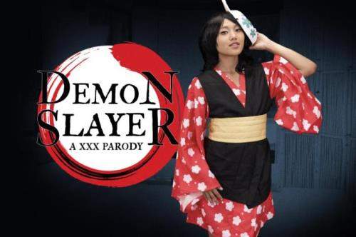 Mai Thai starring in Demon Slayer: Makomo - VRCosplayX (UltraHD 4K 3584p / 3D / VR)