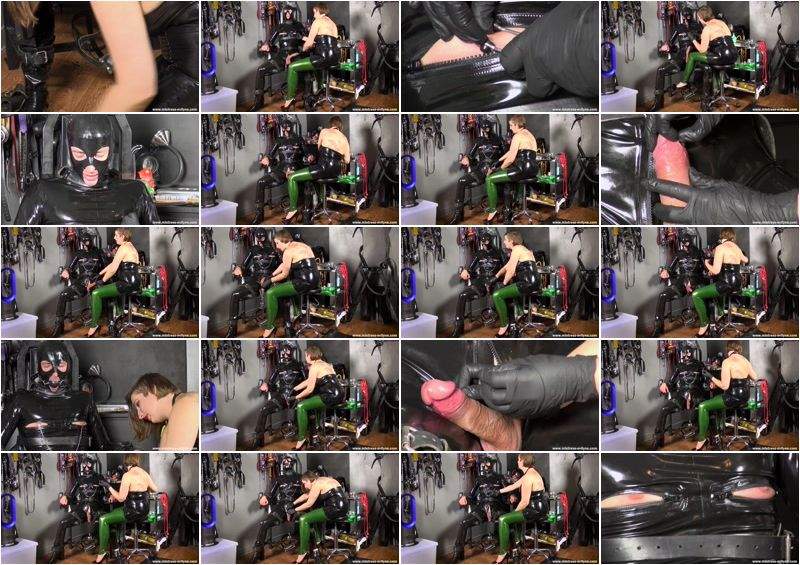 Mistress Evilyne starring in Sensual Rubber Cbt - Full Length - CruelEnglishFemdom (FullHD 1080p)