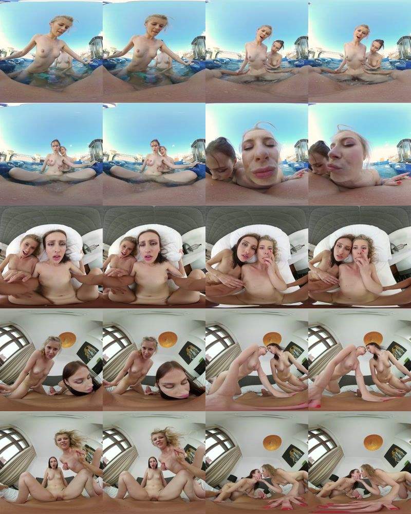 Casey Nice, Jessika Night starring in Fun in the Pool - Czech VR 445 - CzechVR (UltraHD 2K 1920p / 3D / VR)