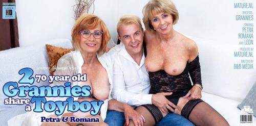 Petra (72), Romana (70) starring in Two grannies sharing a toyboy - Mature.nl (FullHD 1080p)