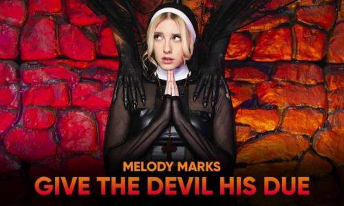 Melody Marks starring in Give the Devil his Due (UltraHD 2K 1920p / 3D / VR)