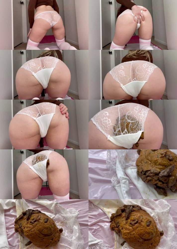 Sophia_Sprinkle starring in Overflowing Textured Dump in White Panties! - ScatShop (FullHD 1080p / Scat)