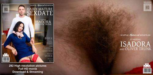 Isadora, Oliver Trunk starring in A hairy old and young sexdate that turns into hard anal sex - Mature.nl, Mature.eu (FullHD 1080p)