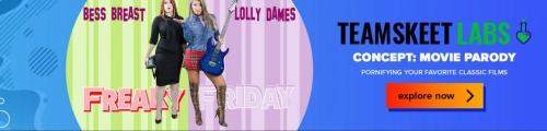 Bess Breast, Lolly Dames starring in Concept: Movie Parody - TeamSkeetLabs, TeamSkeet (HD 720p)