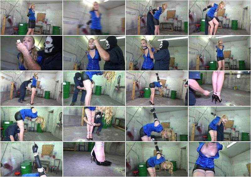 Leggy Blond Ariel Anderssen Gagged With Her Own Panties And Cranked Up In A Cruel Strappado - Clips4sale (HD 720p)