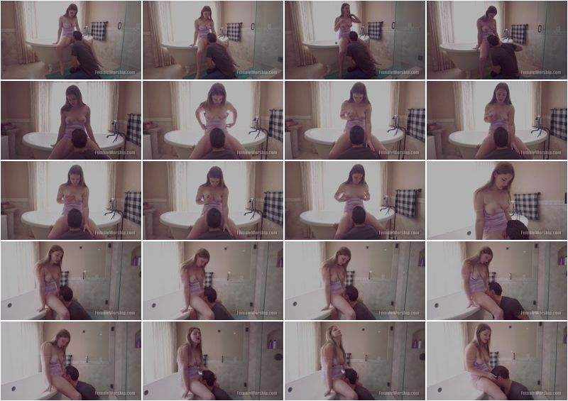 Eliza Eves starring in Pre-Bath Oral - Smotherbox - FemaleWorship (FullHD 1080p)