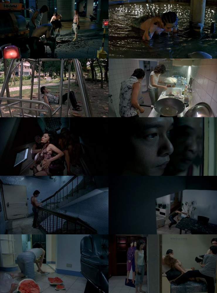 Kang-sheng Lee, Shiang-chyi Chen, Yi-Ching Lu starring in The Wayward Cloud [uncen] - Ming-liang Tsai, Axiom Film (SD 388p)