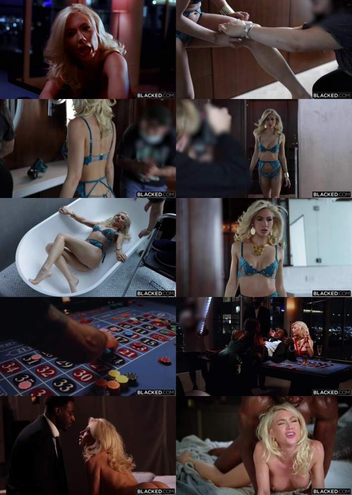 Ivy Wolfe starring in On Set With Ivy Wolfe - The making of "Casino Night" - Behind The Scenes BTS - Blacked (UltraHD 4K 2160p)