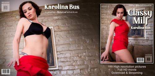 Karolina Bus (39) starring in Classy MILF Karolina Bus loves to play with herself - Mature.nl (FullHD 1080p)