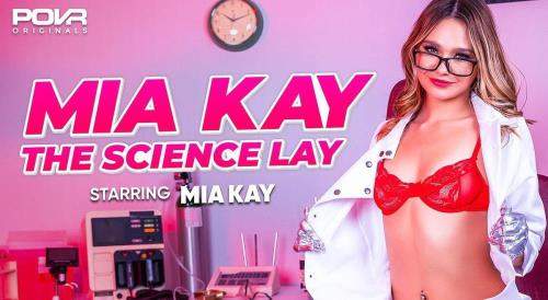 Mia Kay starring in Mia Kay The Science Lay - POVR Originals, POVR (UltraHD 4K 3600p / 3D / VR)