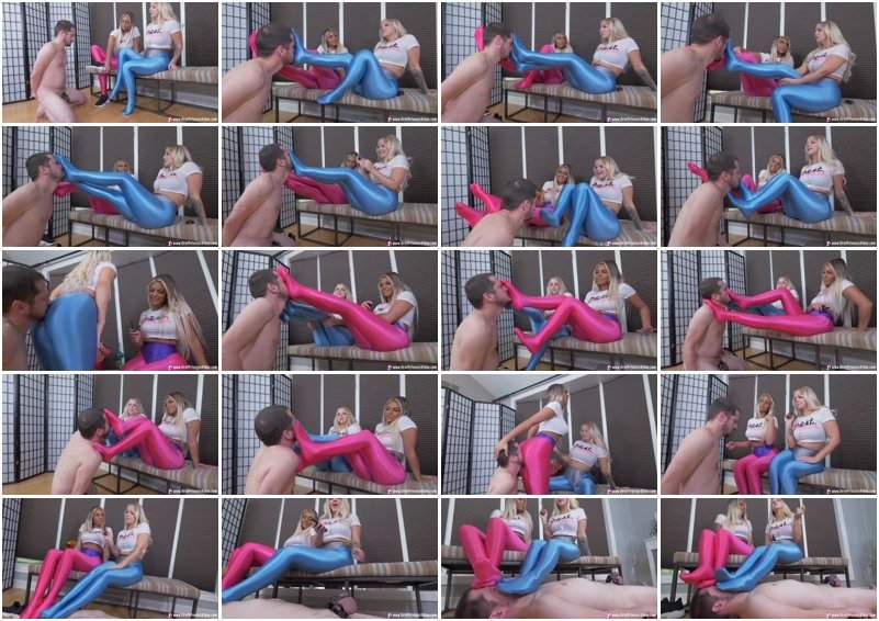 Ava And Kat - Spandex Bunnies Smelly Feet And Ass Humiliation - BratPrincess2 (FullHD 1080p)