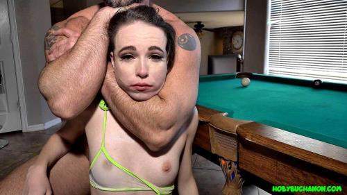 Brooke Johnson starring in Brooke Johnson Loses At Pool & Gets Pounded Rough - HobyBuchanon (FullHD 1080p)