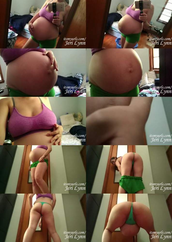 Jeri Lynn starring in 39 Weeks Pregnant Showing Off Body - Itsmyurls, Manyvids (FullHD 1080p)