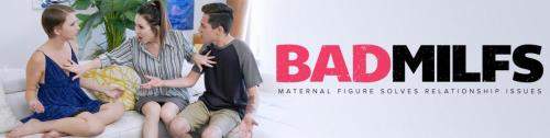 Macy Meadows, Rayveness starring in Step-Sibling Rivalry - BadMilfs, TeamSkeet (FullHD 1080p)