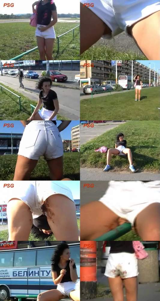 Sharka Walking 16 - Shitgirl-in-public (SD 480p / Scat)