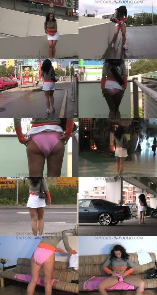 Sharka Walking 02 - Shitgirl-in-public (SD 480p / Scat)