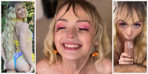 Lilly Bell starring in Lilly Likes Her Eyes Glued Shut - BJRaw (FullHD 1080p)