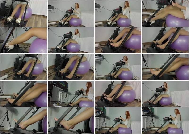 Helena starring in Pedal Pumping Of Goddess - Full - DominantFemine (FullHD 1080p)