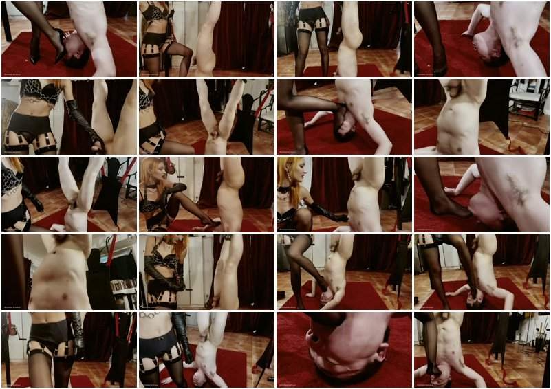 Suspended And Foot-Gagged - MistressEuryale (FullHD 1080p)