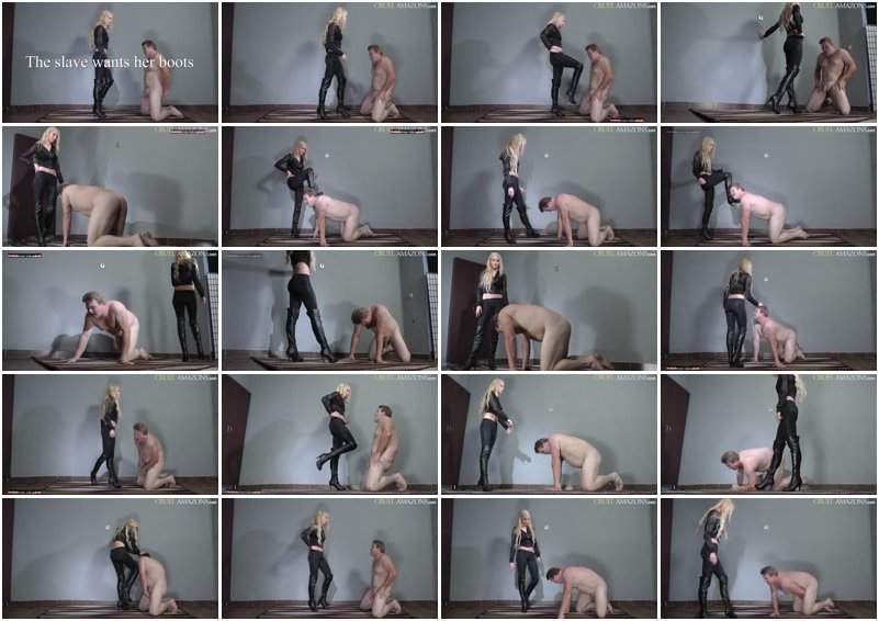 Mistress Ariel starring in The Slave Wants Her Boots - CruelAmazons (FullHD 1080p)