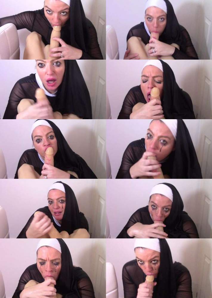 Onlyevamarie starring in Throat Fuck Nun - Virtual Sex (FullHD 1080p)