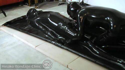 Latex Vacuum Bed With Dick Hole - Part 3 - HinakoBondageClinic (FullHD 1080p)