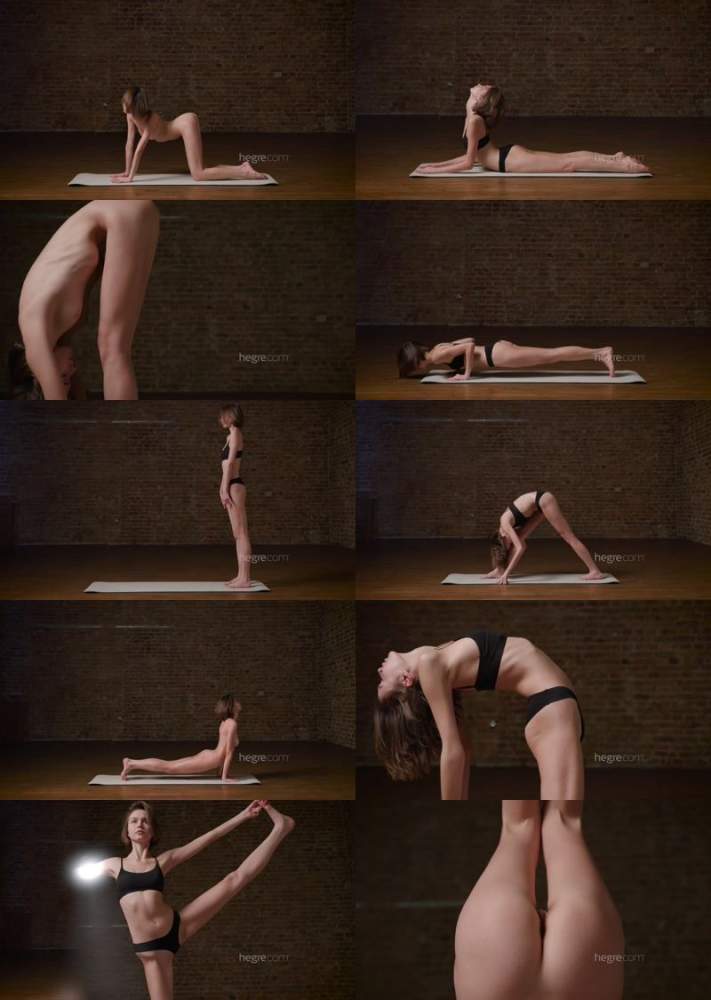 Hannah starring in Nude Yoga - Hegre (FullHD 1080p)