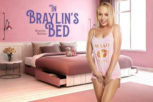 Braylin Bailey starring in In Braylin's Bed - BaDoinkVR (UltraHD 4K 3584p / 3D / VR)