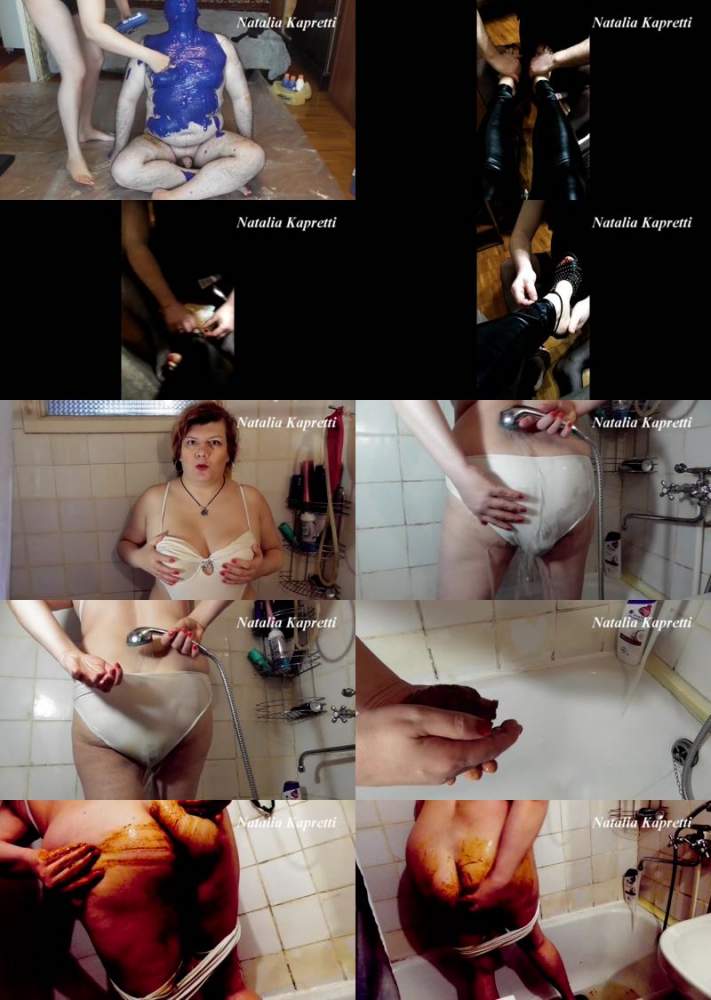 Natalia Kapretti starring in Shit bath, taking care of my body - ScatShop (HD 720p / Scat)