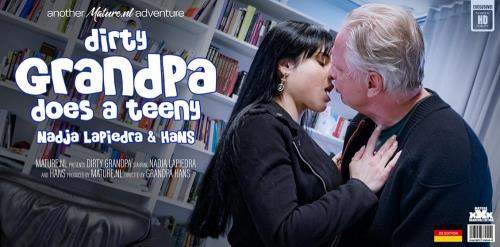 Hans (60), Nadja Lapiedra (22) starring in Hot teeny babe Nadja Lapiedra gets it on with Grandpa Hans - Mature.nl (HD 720p)