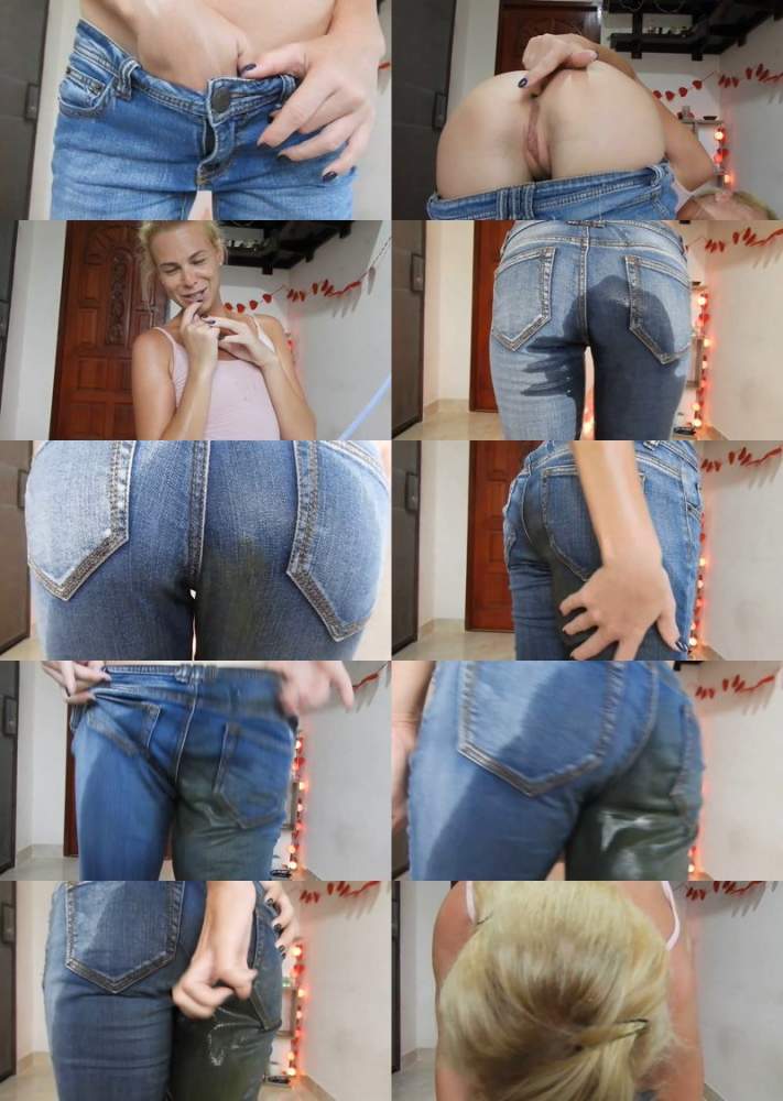 MissAnja starring in Messy, Shitty Jeans For My Love GFE - ScatShop (FullHD 1080p / Scat)