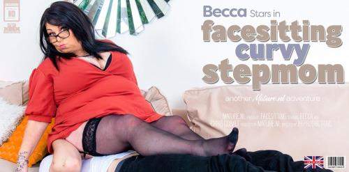 Becca (EU) (55), Chris Cobalt (26) starring in BBW Becca plants her big ass on her stepson's face! / Facesitting Curvy Stepmom! - Mature.nl (FullHD 1080p)