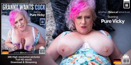 Pure Vicky (EU) (60), Titus Steel (46) starring in Pure Vicky is a granny that gets fucked in POV style - Mature.nl (FullHD 1080p)