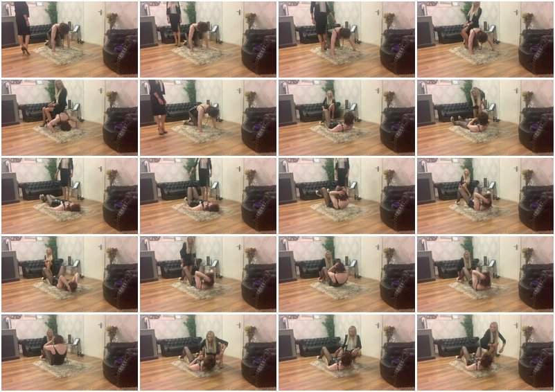 Session Clip With My Loser Slave. He Needs To Lose Weight So Making Exercise. He Did A Pathetic Job - LadyDarkAngelUk (FullHD 1080p)