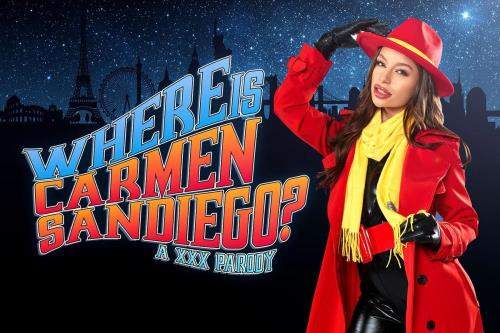 April Olsen starring in Where is Carmen Sandiego? A XXX Parody - VRCosplayX (UltraHD 4K 3584p / 3D / VR)