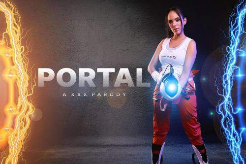 April Olsen starring in Portal: Chell A XXX Parody - VRCosplayX (UltraHD 4K 3584p / 3D / VR)