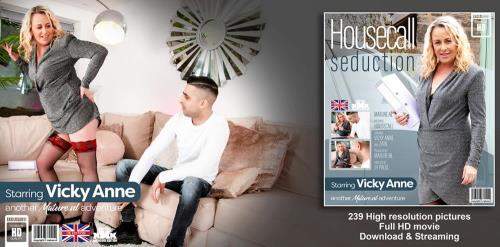 Vicky Anne (EU) (46), Zain (35) starring in Mature Vicky Anne fucking a young man at a housecall - Mature.nl (FullHD 1080p)