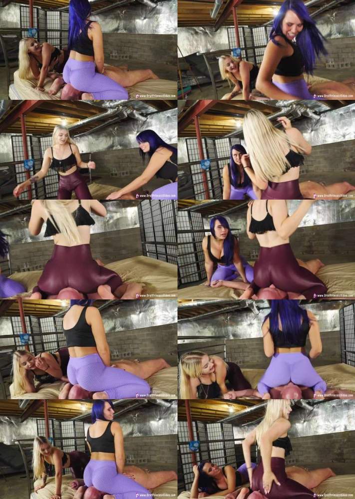 Kat And Natalya - Double Team Smothering Of Old Man - BratPrincess2 (UltraHD 2160p)