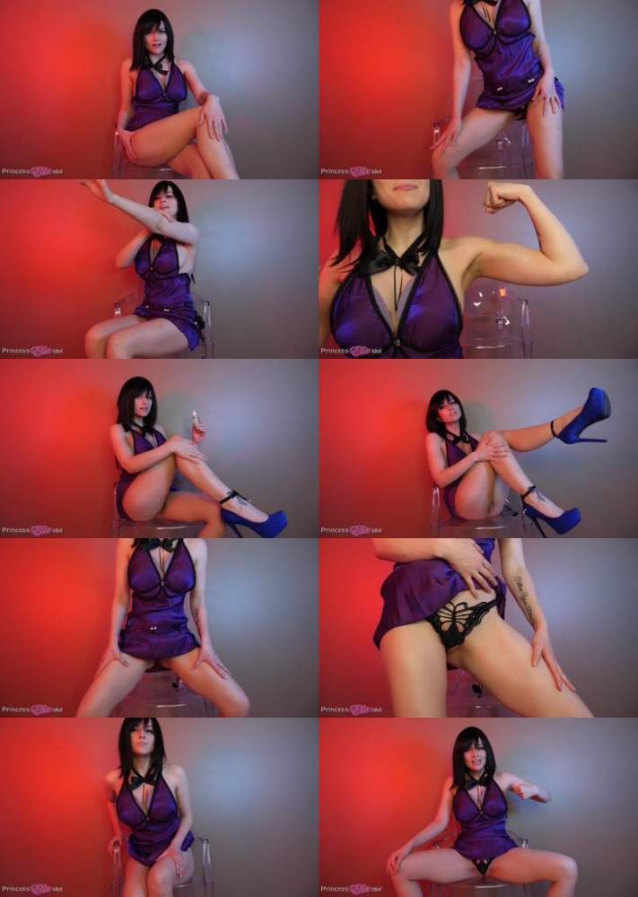 Princess Ellie Idol starring in Tifa Lockharts Muscle Worship For Birthday Boy - clips4sale (FullHD 1080p)