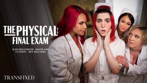 TS Foxxy, Khloe Kay, Jean Hollywood, Dee Williams starring in The Physical: Final Exam - Transfixed, AdultTime (HD 720p)