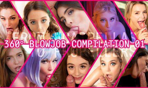Blake Blossom, Carolina Abril, Charly Summer, Evelyn Claire, Evelyn Payne, Jia Lissa starring in 360° Blowjob Compilation 01 - 360 Degree Virtual Reality Blowjob Compilation - FTAP, SLR (UltraHD 8K 5760p / 3D / VR)
