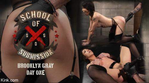 Brooklyn Gray, The Pope starring in School Of Submission, Day One: Brooklyn Gray - KinkFeatures, Kink (FullHD 1080p)